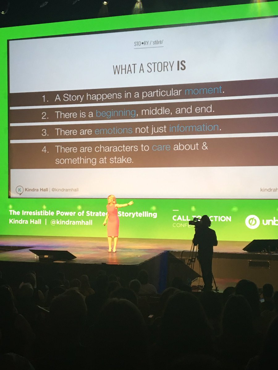 Loving learning about Strategic Story by <a href="/kindramhall/">Kindra Hall</a> #CTAConf