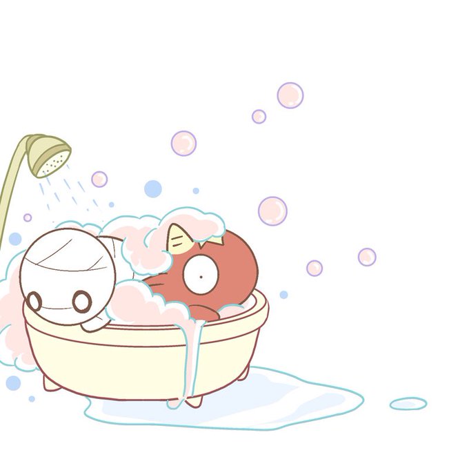 「入浴 シンプルな背景」のTwitter画像/イラスト(古い順)