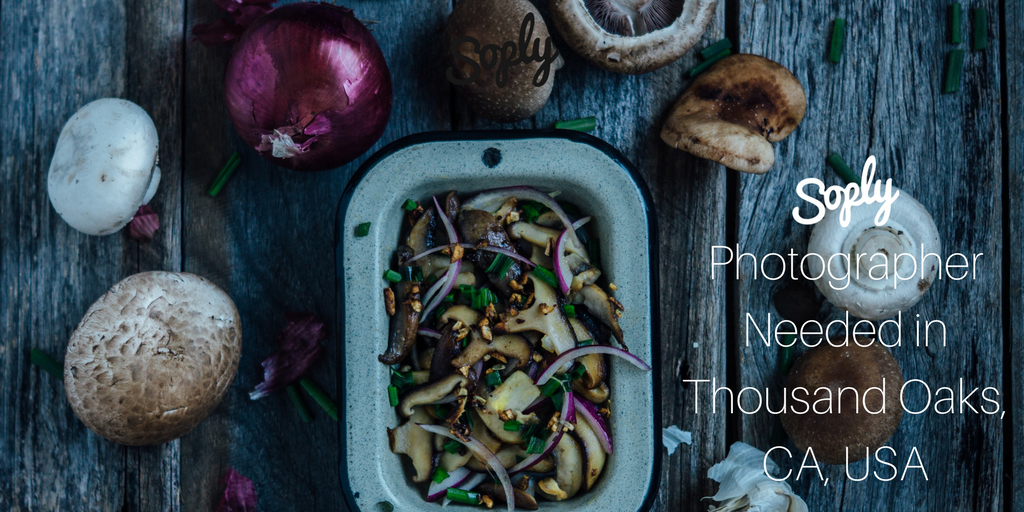 #Photographer needed for #food #photos in Thousand Oaks #CA #USA. See more info and submit your #quote here: soply.co/2u6mdjp