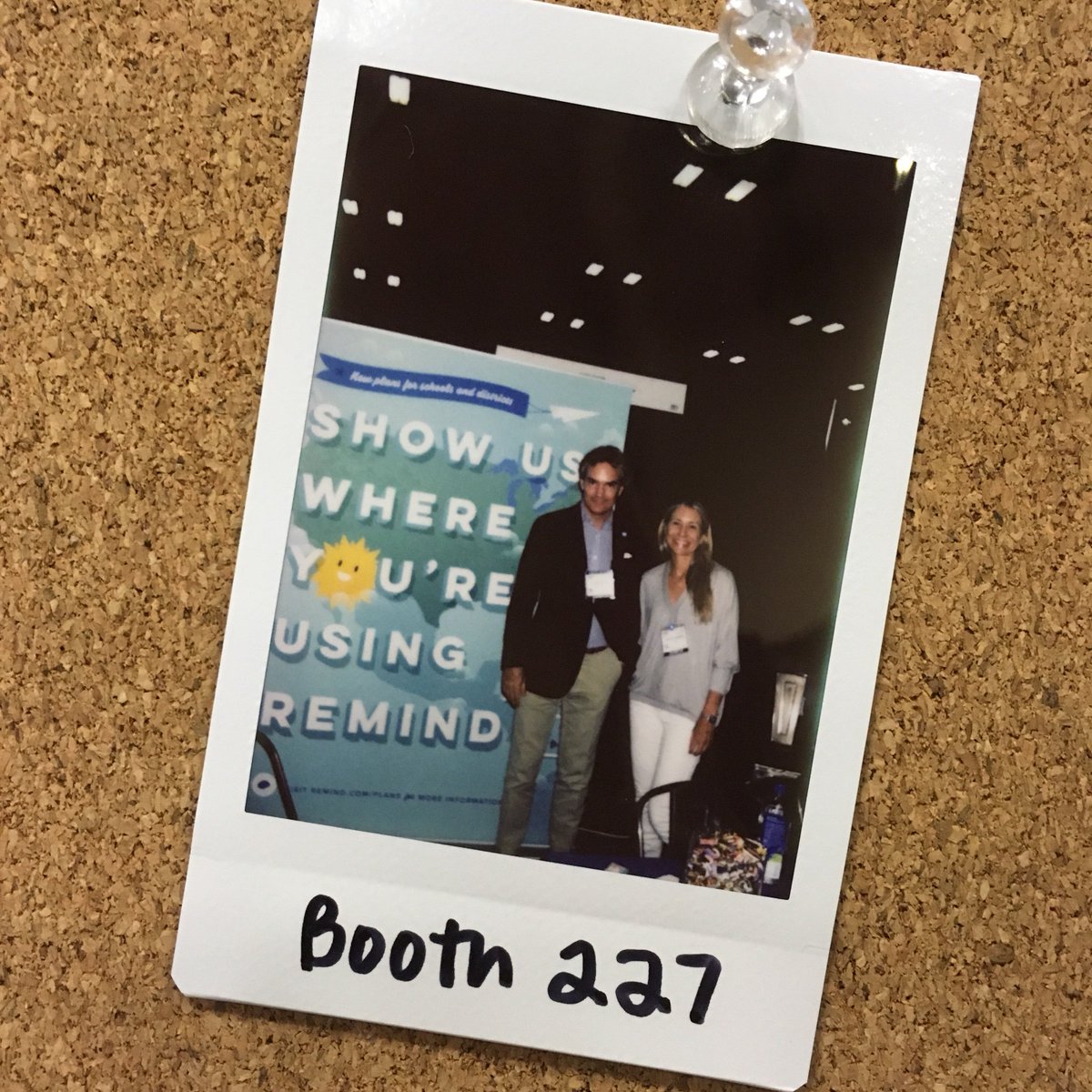 RemindHQ's tweet photo. At #ISTE2017? So are we. ☀️ Can't wait to connect! #FindRemind https://t.co/7Z1VFQsE3Y