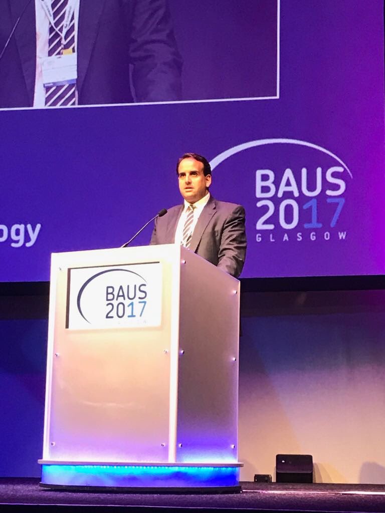 Speaking at BAUS about treatment of male incontinence (slings and AUS) Improving quality of life @lyxurologia <a href="/bsc_urology/">Boston Scientific Urology</a> <a href="/BAUSurology/">BAUS</a>