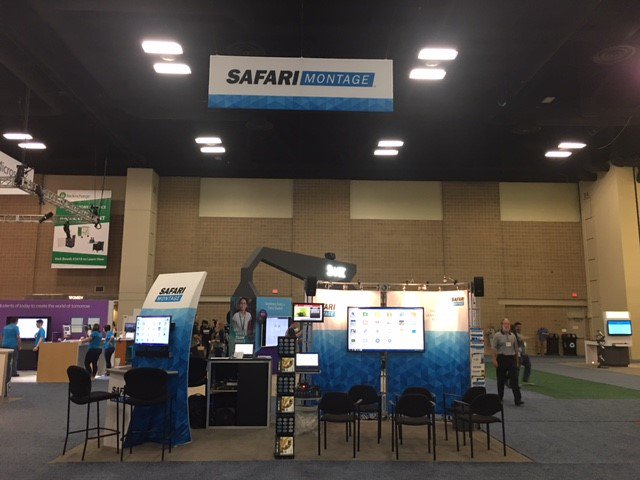 SAFARIMontage's tweet image. #ISTE17 Stop by Booth 1510 for a first look at our great new features coming this summer #ImprovedUI #NewContent #MicrosoftEduIntegration