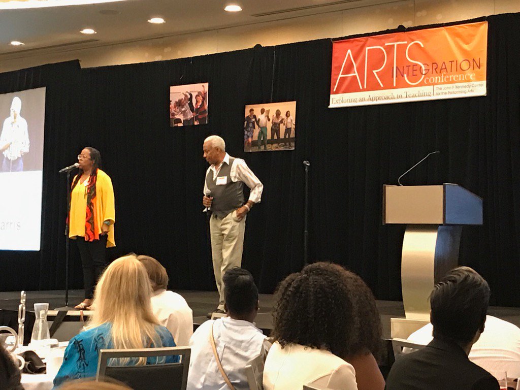 Opening Day of Arts Integration Conference- Learning through Music is powerful