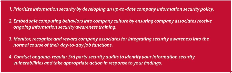 NAED_org's tweet image. Here&apos;s 4 actions YOU can take to prevent the lost of data ow.ly/y6Oo30cEcMB #CyberSecurity #NAEDtech
