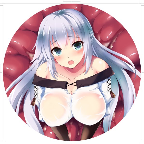 まったく清涼感のない丸うちわを作ってます(;'Д`) 