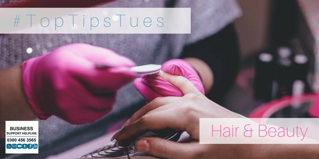 Today is #TopTipsTues and all of our tips will be related to hair and beauty businesses. Get in touch if we can help you!