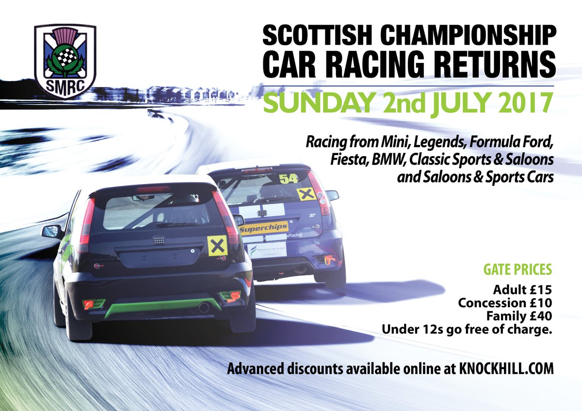 krcircuit's tweet photo. Next up for us #EventWise at Knockhill is the @SMRC4 this Sunday (2nd July). Tickets available online: https://t.co/IdSABzyk6y https://t.co/7iFigyhURj