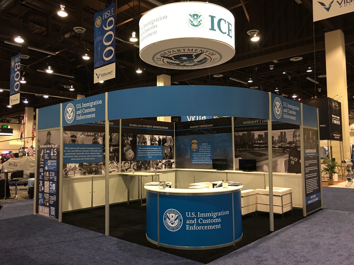 ICEgov's tweet photo. This week, ICE is at #Sheriffs2017.  Come visit us at booth #931! https://t.co/Clq4B1SE5g https://t.co/TfPngR3lf1