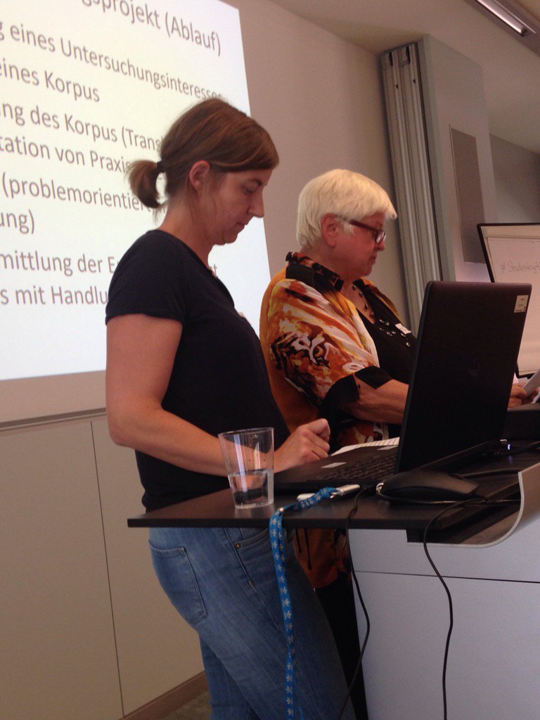 Gesprächsforschung! Noch gibt es viel zu tun! Gisela Brünner und Ina Pick zeigen es überzeugend auf! #StudientagAL