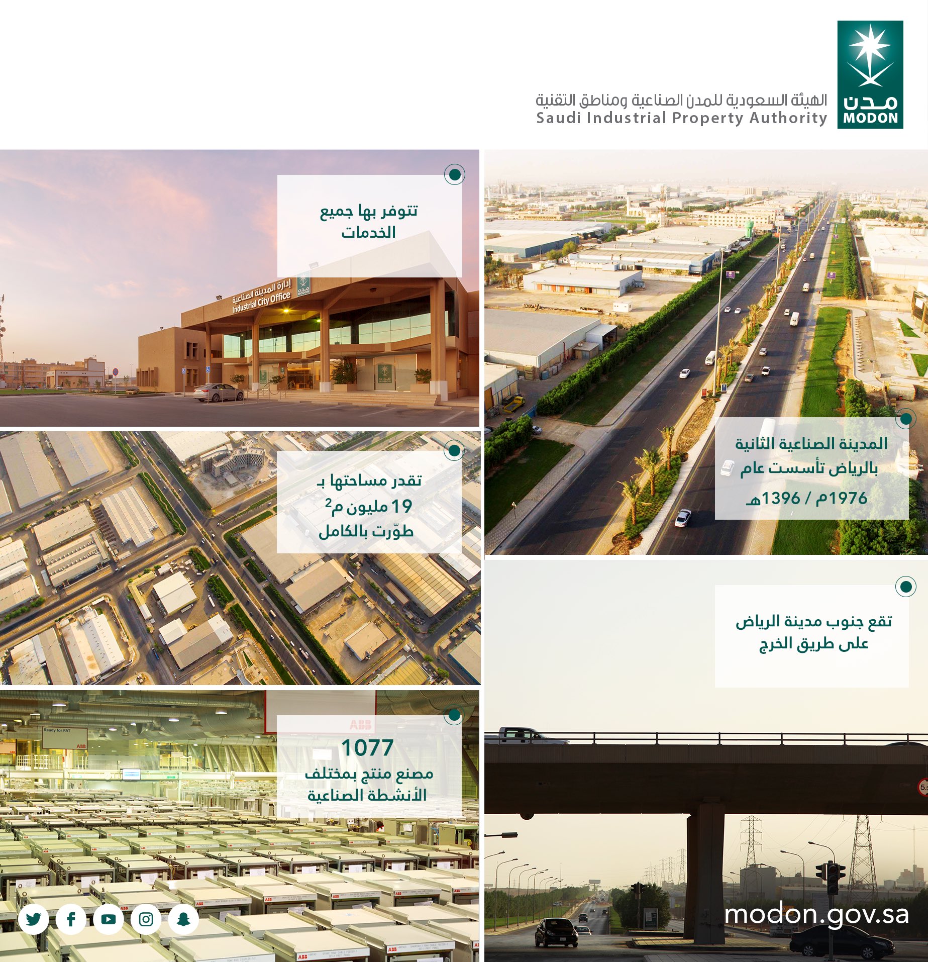 مدن Modon On Twitter المدينة الصناعية الثانية بـ الرياض قلب العاصمة النابض بالصناعة Https T Co Hfbhfqs8tr