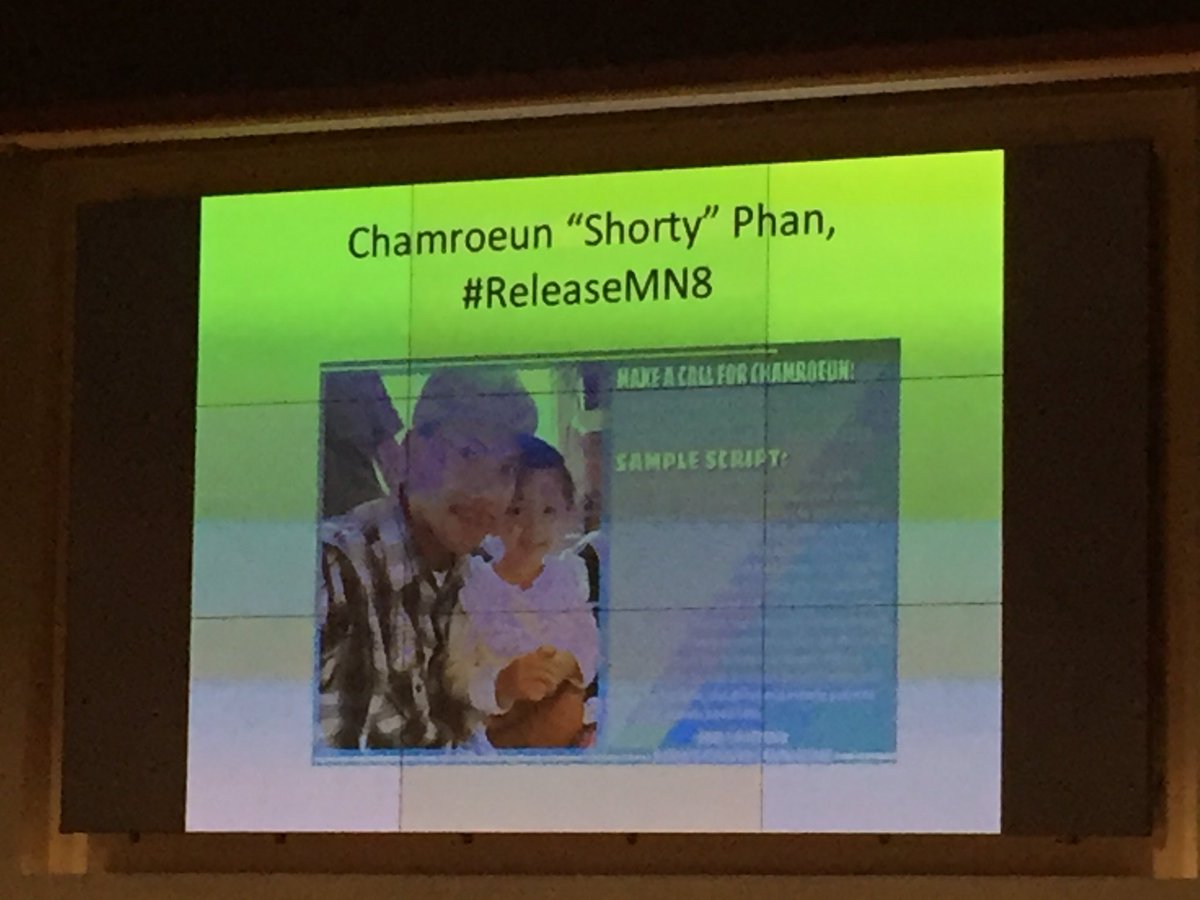 PhitsamayUy's tweet photo. Help #ReleaseMN8 Chamroeun Phan #LAT2017 https://t.co/C7ZXHl5C4Y