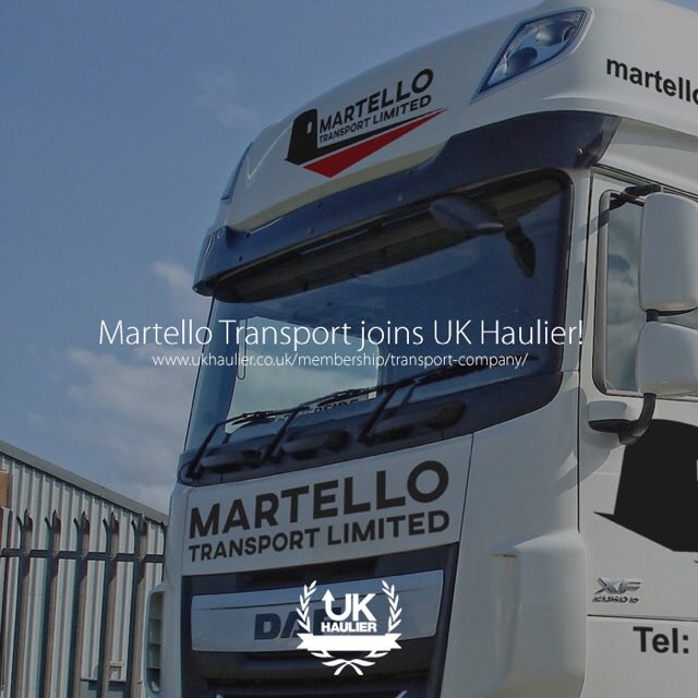 Martello Transport join UK Haulier as Container Haulage members.

Check out their business profile here; ukhaulier.co.uk/company/contai…
