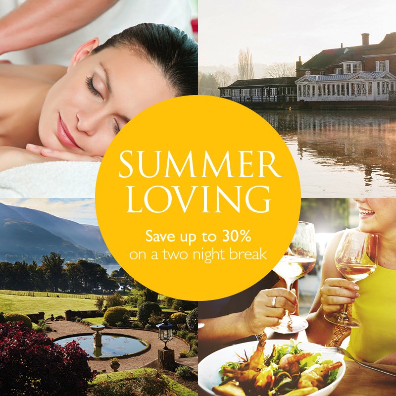 MacElmersCourt's tweet photo. Summer Loving - Save up to 30% off your next two night break at #MacdonaldHotels https://t.co/2Tll4ii6Bo https://t.co/zQDD1o7urd