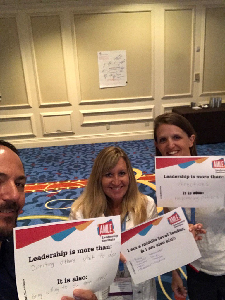 Summer Learnin and having a blast #AMLELeaders