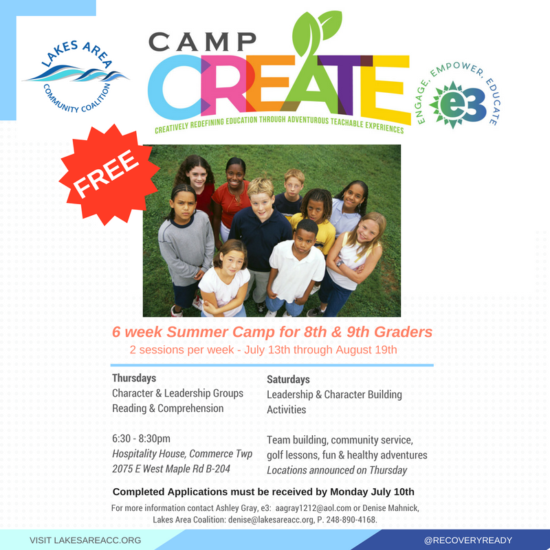 LakesArea_CC's tweet photo. @kennethgutman @WalledLkSchools @CityofWixom @WalledLakeMI @CommerceTwp  Please help us identify families for this FREE 6-week Summer camp! https://t.co/vCdwT8Fcbn