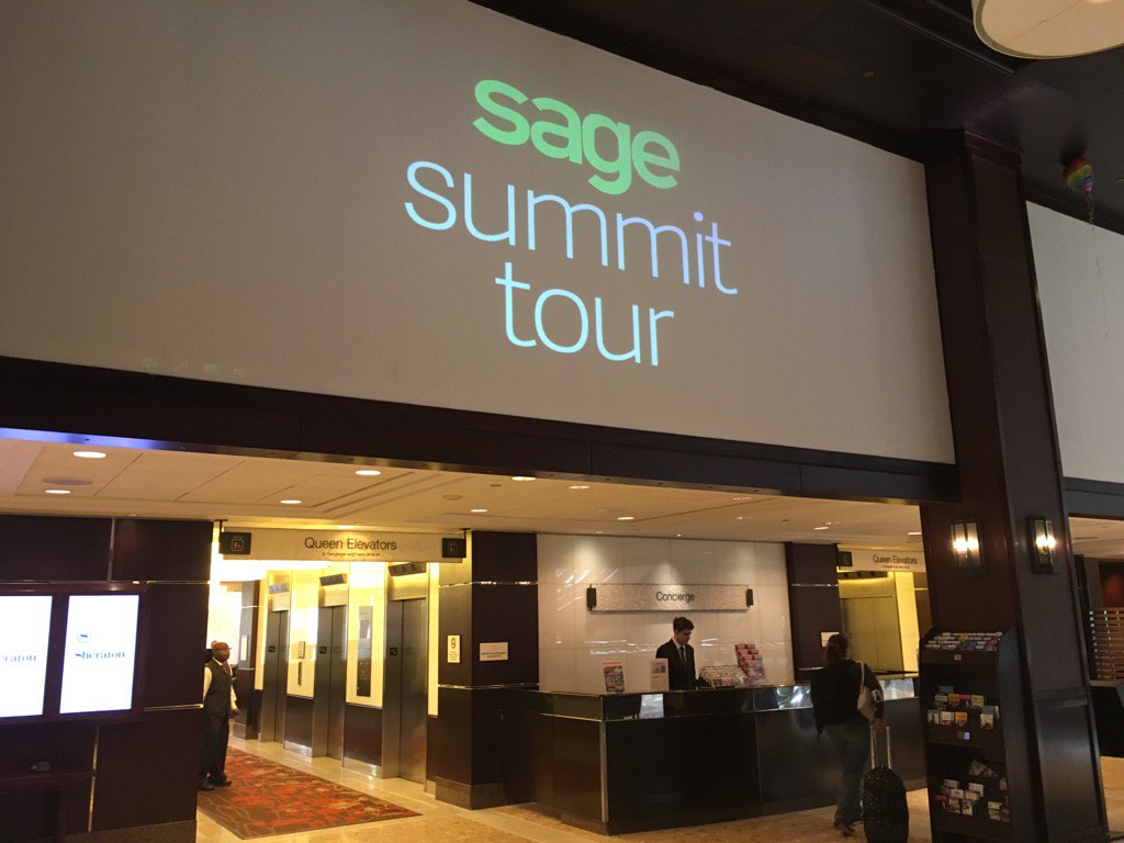 diamandakis's tweet image. Welcome @SagePartners to #SageSummit #Toronto!