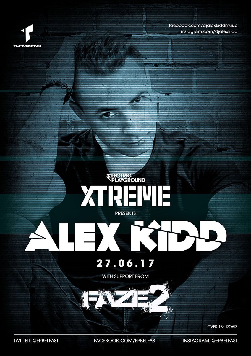 EP-Xtreme. presents. <a href="/DJALEXKIDD/">Alex Kidd</a> at <a href="/ThompsonsGarage/">Thompsons Garage</a>. LETS GO HARD ⚡️👽