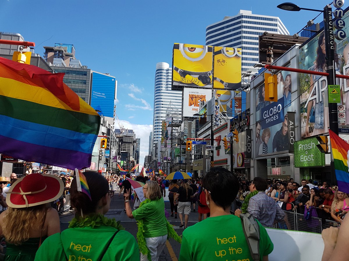 CanadianGreens's tweet photo. #PrideTO was an amazing day, as always.
Let's all remember that #LoveisLove on every other day as well. https://t.co/Urb0IterWP