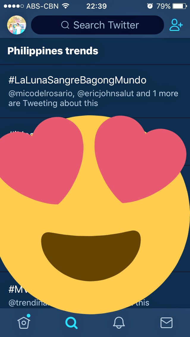 DanielRocksMaKT's tweet photo. Yeeey! First spot na! #LaLunaSangreBagongMundo https://t.co/ES0vuNVmKF