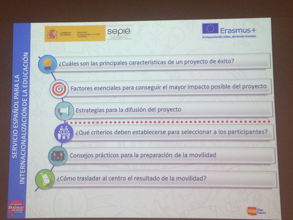 sepiegob's tweet photo. Consejos prácticos para la preparación de la movilidad en proyectos #ErasmusPlus KA1
@EUErasmusPlus #ErasmusPlusES https://t.co/N5awQDaZat