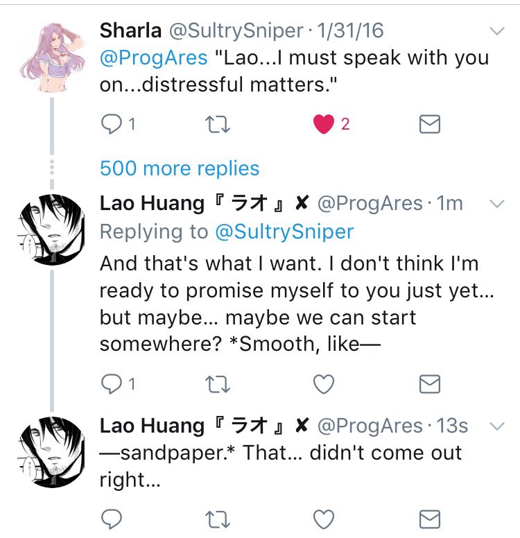 //WE DID IT WE BROKE 500 HOLY SHIT THIS RP IS LONG