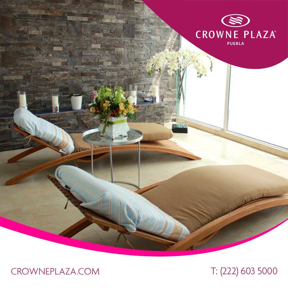 CrownePuebla's tweet photo. Nuestro SPA Holístico con baño de vapor, masajista, sauna e hidroterapia, es ideal para el descanso #CrownePuebla #SPA #Puebla #Travel #Trip https://t.co/BmaaC79I7X