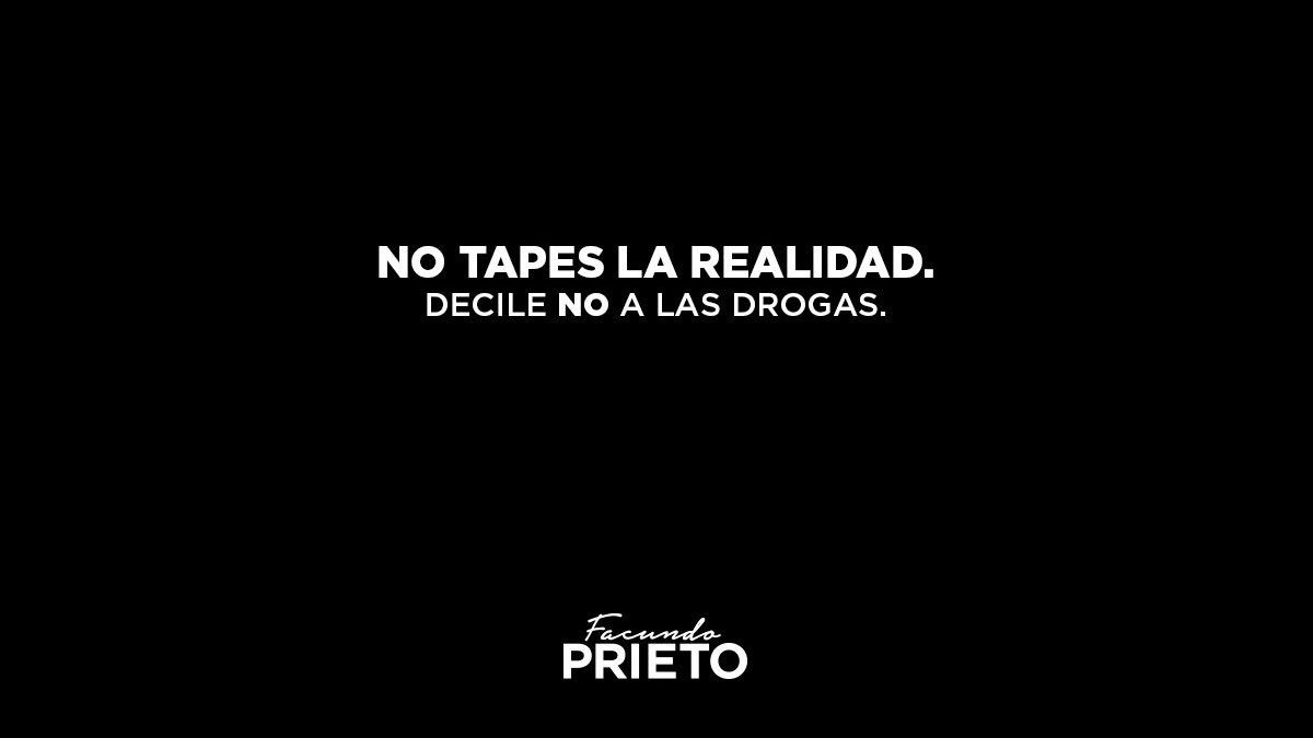 FacundoPrieto's tweet photo. En el Día Internacional contra el Tráfico Ilícito y Abuso de Drogas, creemos que es fundamental poner al individuo en el centro de la escena https://t.co/kbELsRAyEi
