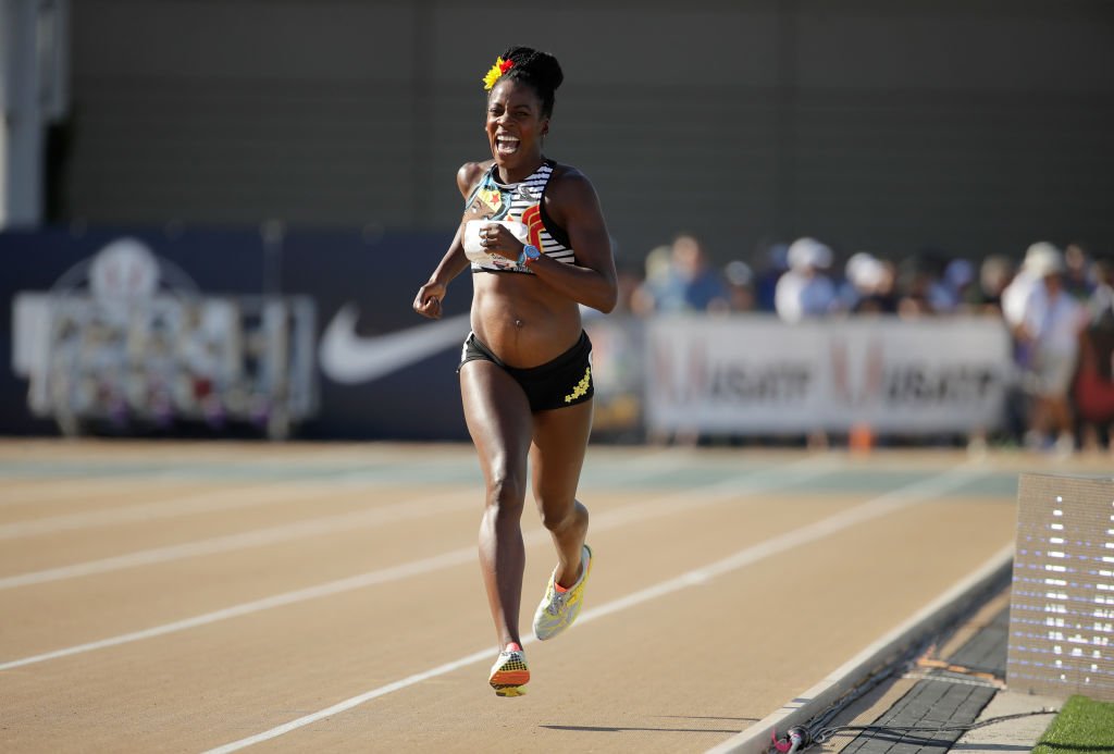 Pregnant Olympian inspired by ‘Wonder Woman’ to run national race: nyti.ms/2sIOL4L