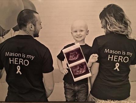 AM800CKLW's tweet photo. Remembering Mason Macri, one year after he lost his fight with cancer.  #FightLike Mason https://t.co/u17vbcyJGs https://t.co/CGHopwtRbc