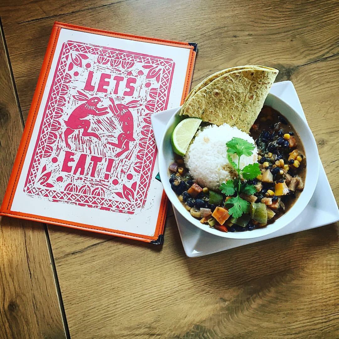 thetynebar's tweet image. Our vegan menu is live! Try the #Caribbean black bean jerk jumble it's a taste sensation! #tynebar #vegan #foodporn #newcastle #ouseburn