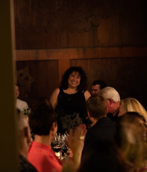 ClosDuValNapa's tweet photo. When you reserve a tasting experience you might meet our classic rock expert and amazing tasting room team member Rosie McGee! #OurCDV https://t.co/8RHFXtOn5s