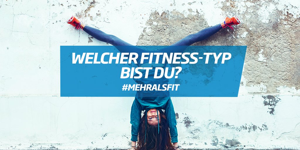 Krafttraining oder Yoga? Welche Kurse am besten zu dir passen, findest du mit unserem Test heraus #mehralsfit bit.ly/bistdumehralsf…