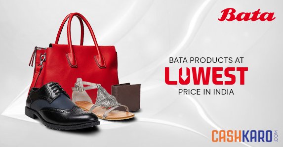 Cashkarocom's tweet photo. Mad for shoes? Buy them at #Bata at discounted price and get EXTRA #Cashback now! https://t.co/rrGwKQtK3e
#BataOffers https://t.co/uurCXKBKvm