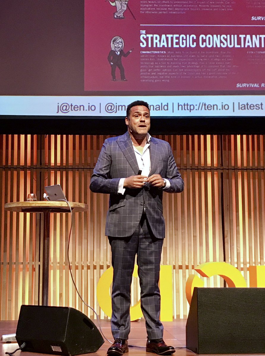 CarlosGarriga's tweet photo. "Success is response dependent, not size dependent" @jmacdonald #ciocity #CioCity2017 #CIONET https://t.co/qkx24ebQ8j