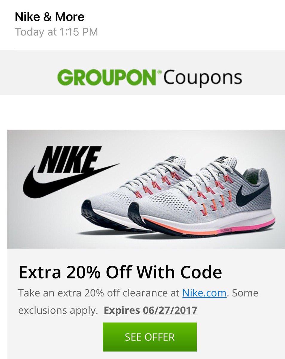 groupon nike