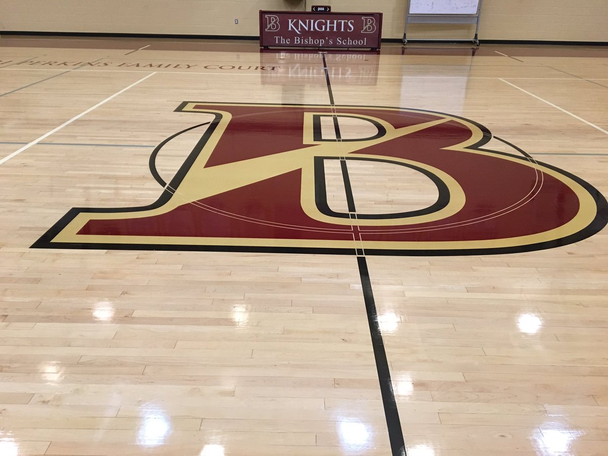 Bishop S Athletics On Twitter Gym Floor Refinished And Ready For