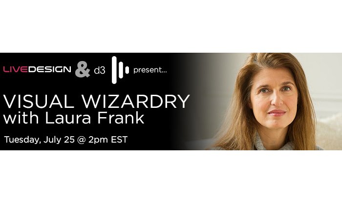 Join the Visual Wizardry webcast with screen producer Laura Frank on July 25, sponsored by @d3_technologies goo.gl/KLy2ZL