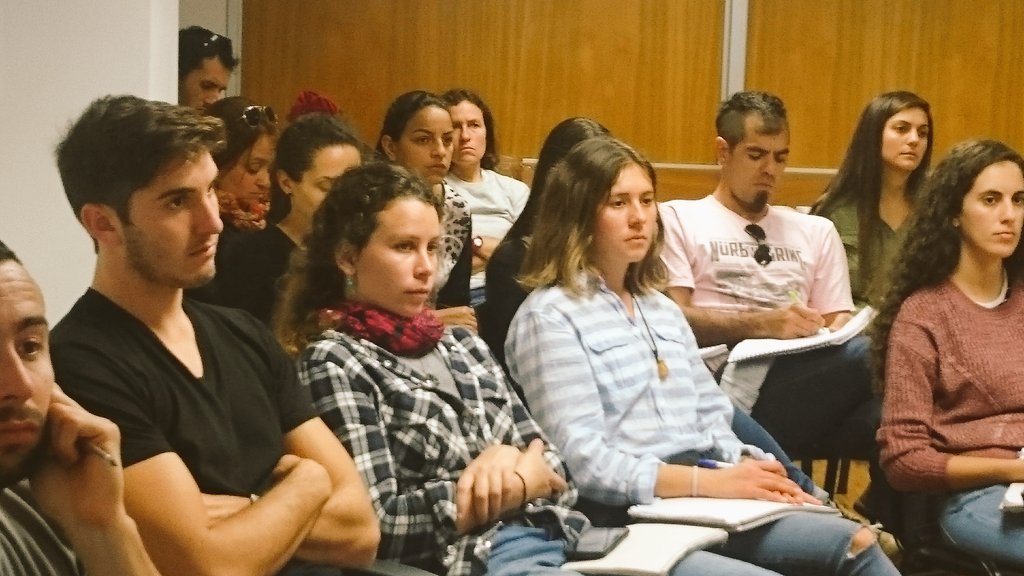 Recibimos a estudiantes de la Lic. de Gestión Ambiental del CURE.  Construimos el futuro juntos.