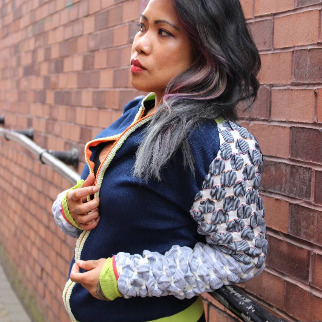 Visit my stand <a href="/NewDesigners/">New Designers</a> Stand T5 to see Performance Luxe 
@BucksTextiles 
#innovation #fabric #developer #sportsluxe #thermal