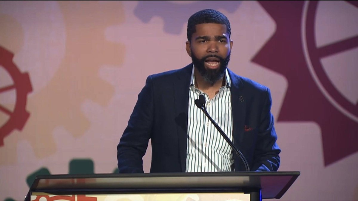 democracynow's tweet photo. Jackson, Miss. Mayor-elect Chokwe Lumumba: I Plan to Build the "Most Radical City on the Planet" https://t.co/dBJ84L44jj https://t.co/zappBMCwqO