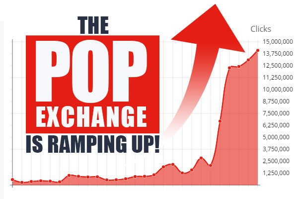 ReporoSocial's tweet photo. The Pop eXchange has now been live for 8 weeks and we have seen a massive increase in Clicks! Are you aware of the huge volume available? https://t.co/2qBPgnj48K