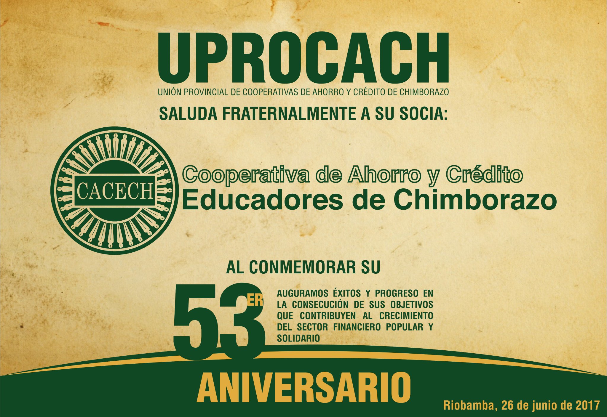 Uprocach No Twitter Uprocach Saluda Fraternalmente A Su Socia