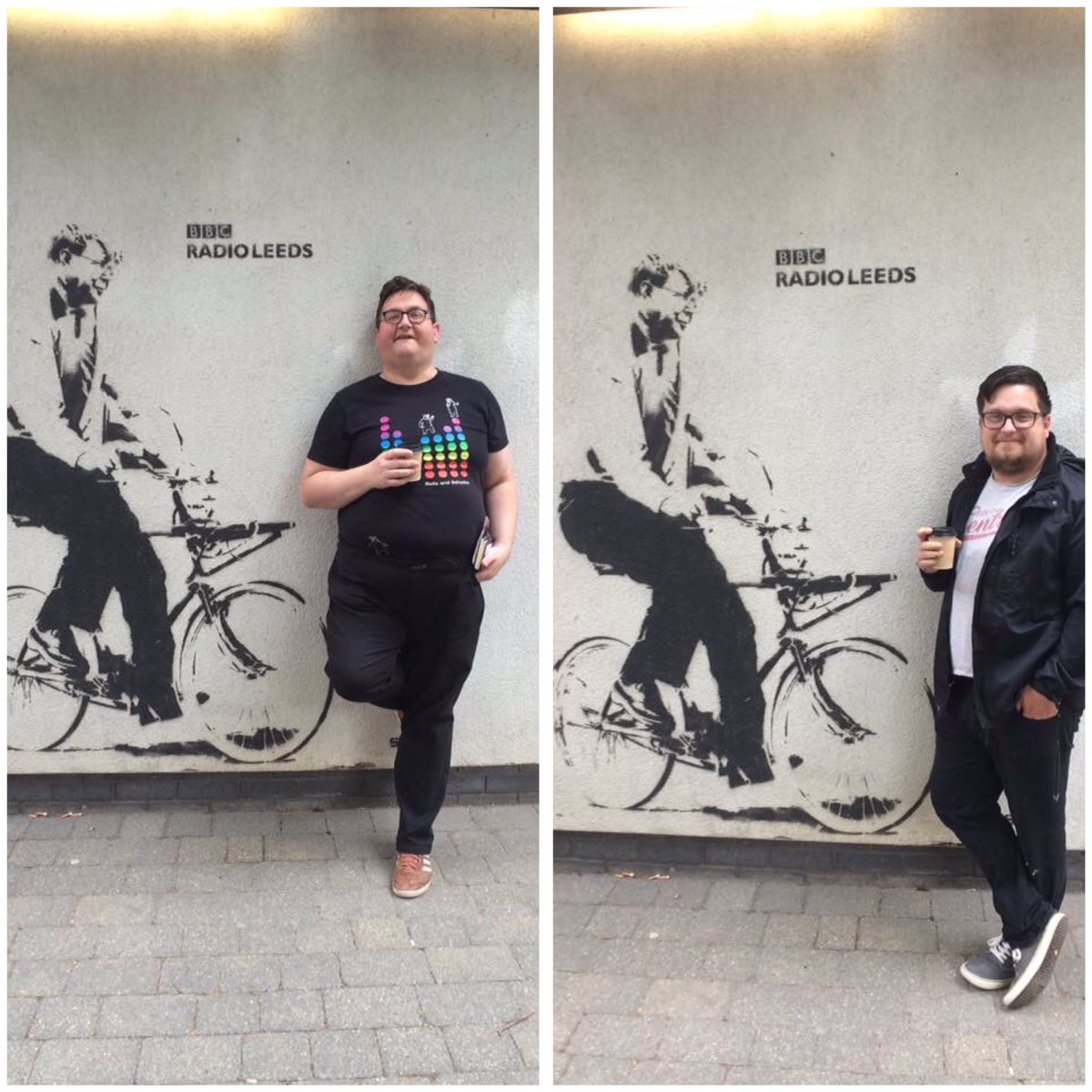 DramaUnltd's tweet photo. Thank you @gayleoninterweb for having us today! We had a great time talking about Lady in the Van this week! Tickets-https://t.co/2npQV83mC0 https://t.co/qbcANaWJqx