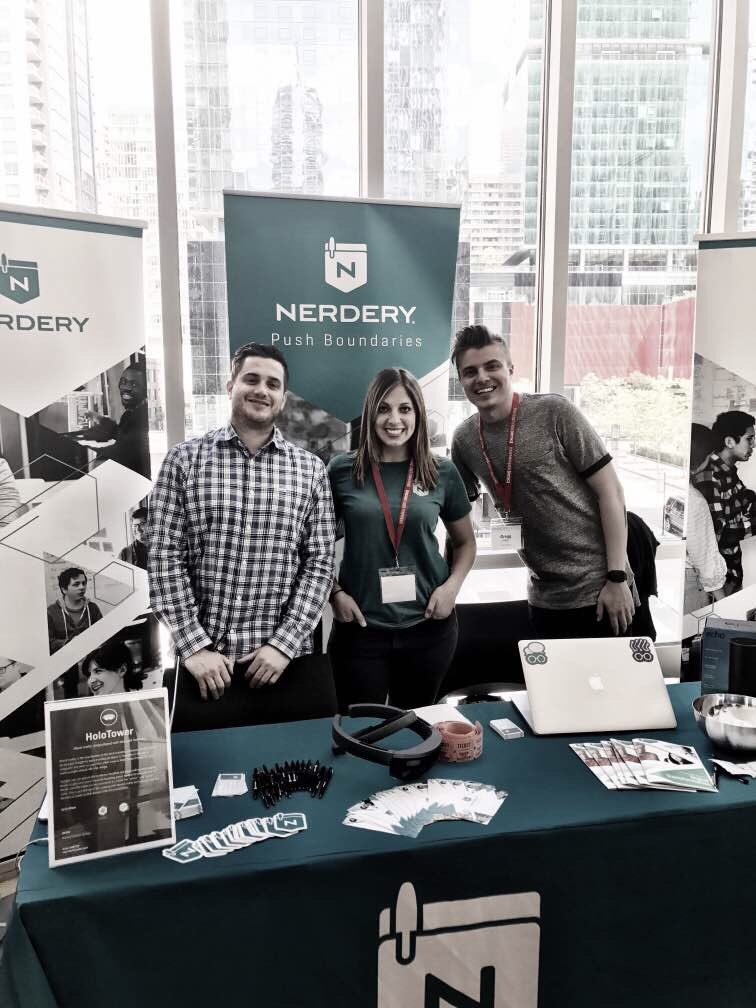 Nerdery's tweet image. We&apos;re at Chicago @CoderConference today! Stop by our booth to meet the Nerds and score some swag. #CoderConference