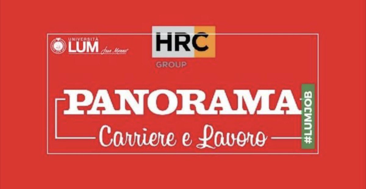 28 giugno, importante appuntamento con aziende! Per avere maggiorni informazioni consultare il sito. #LUM #work.