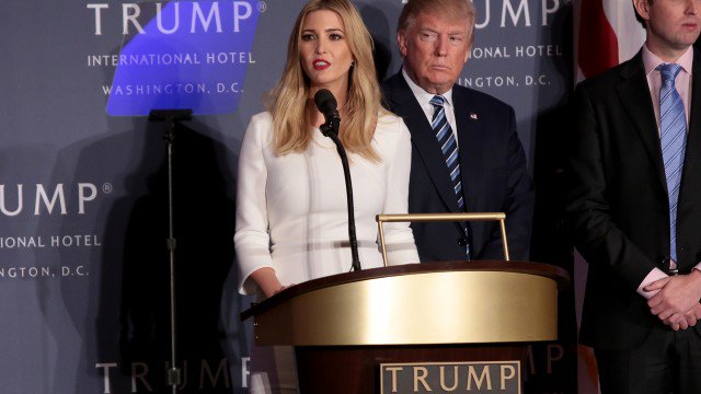 thehill's tweet photo. White House adviser Ivanka Trump: "I try to stay out of politics" https://t.co/ZxRLUyHaN7 https://t.co/7a2As1zpuy