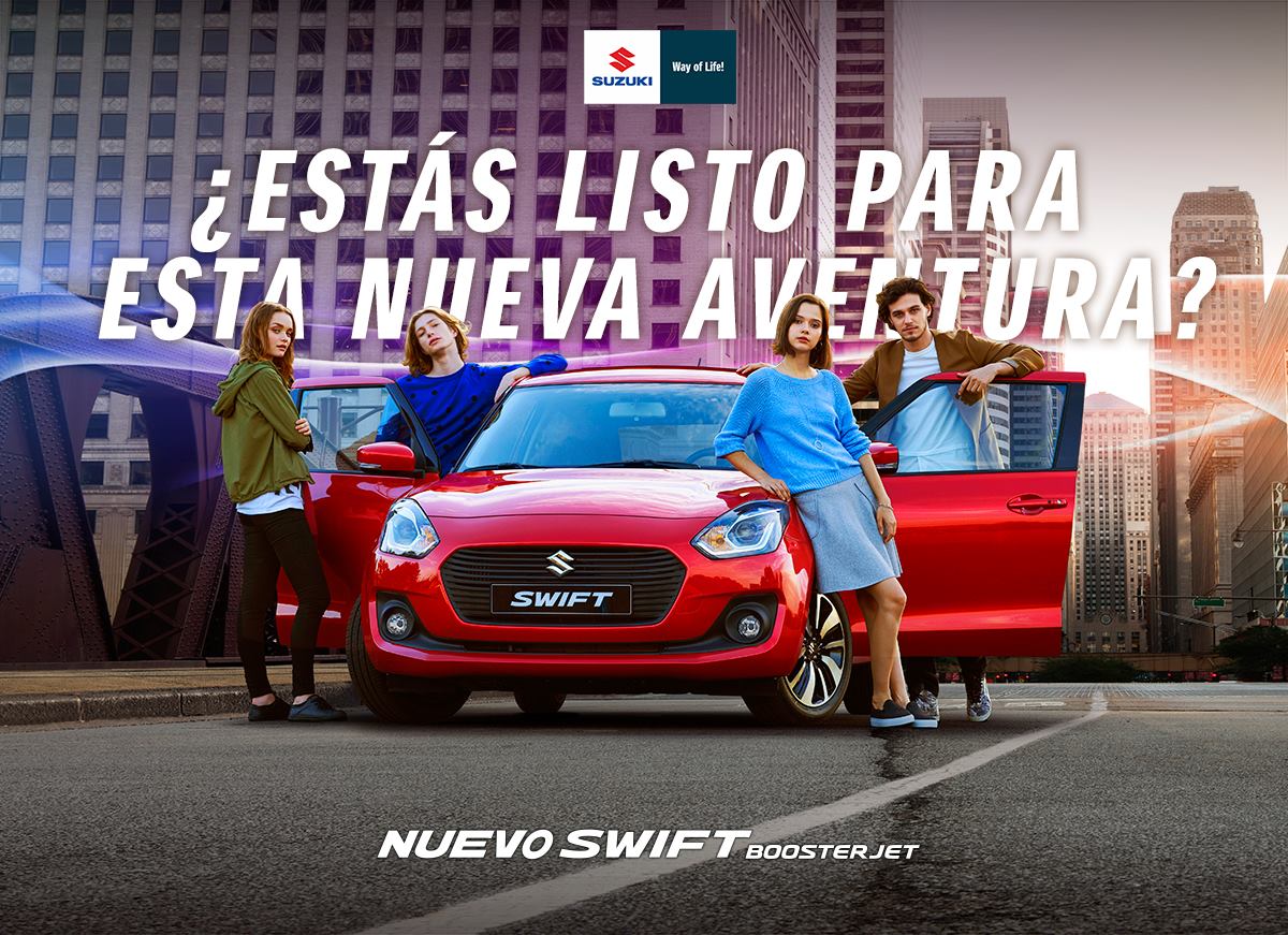 Suzuki_Mex's tweet photo. ¡Nunca dejes de pasar la oportunidad de experimentar algo nuevo y emocionante! #Swift2018 #WayOfLife https://t.co/zICFST1U4Q