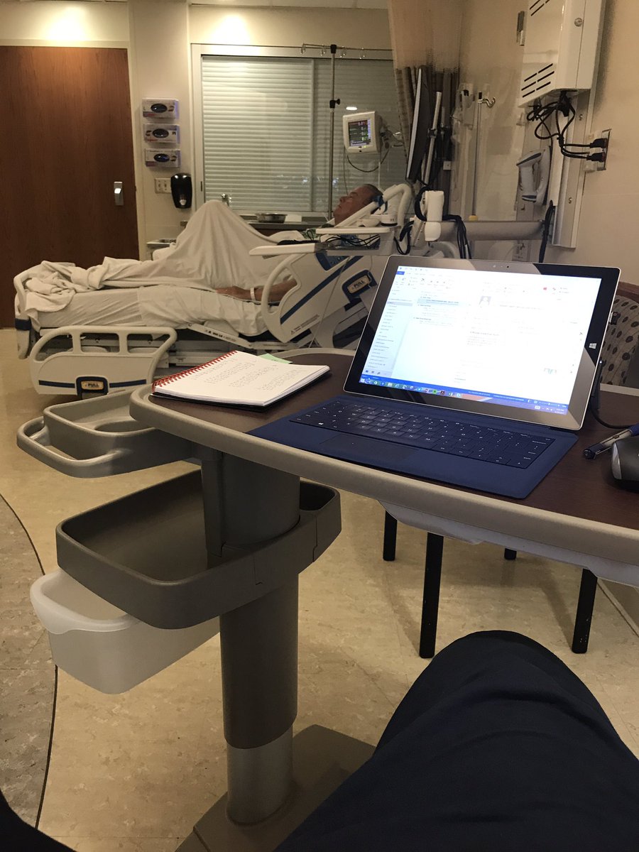 gatorays88's tweet photo. My office for the day. #GetWellPops https://t.co/DLoiX5cHQj