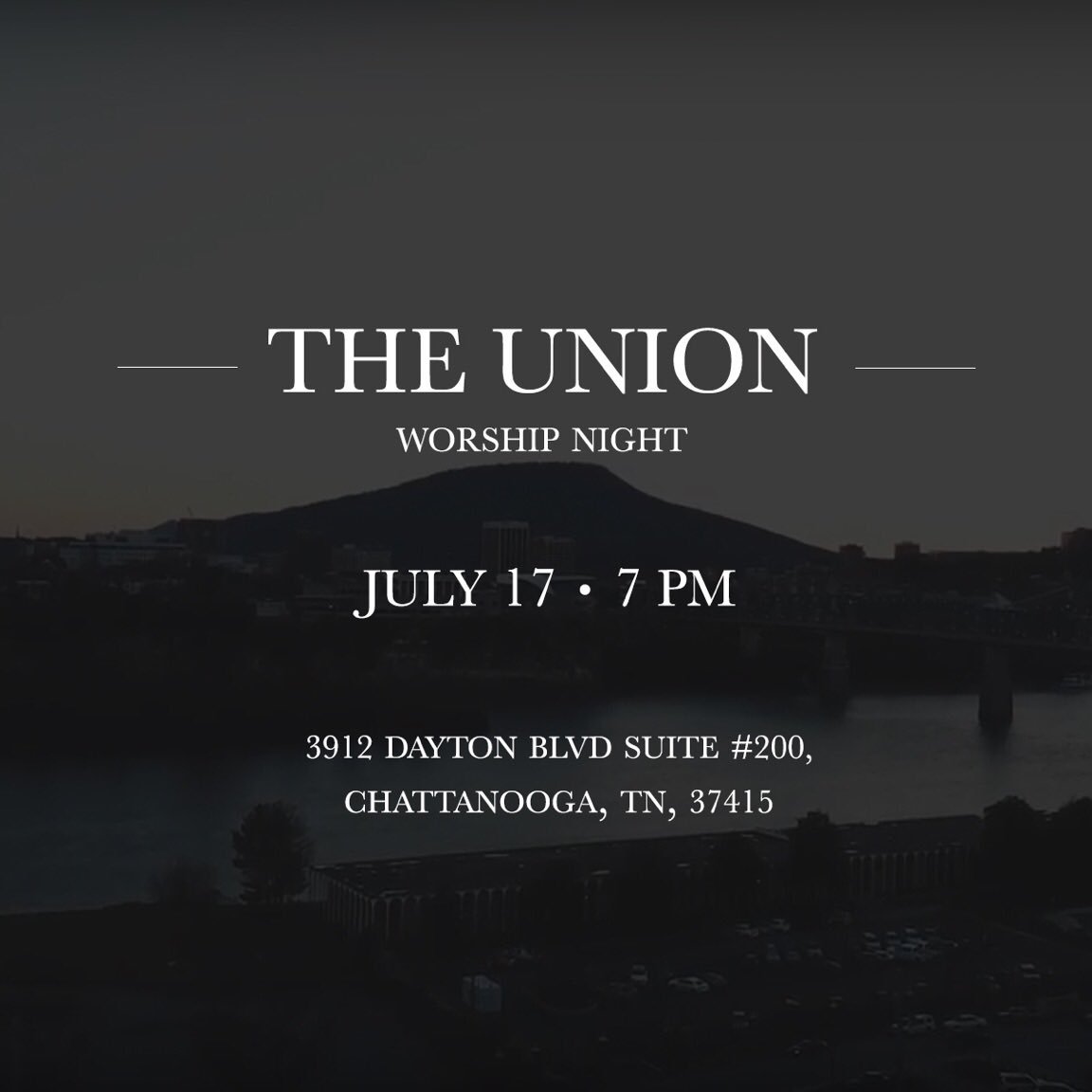 theunionchatt's tweet photo. We're excited to announce that we are launching a new initiative in Chattanooga for creatives and worship leaders. Website link on profile! https://t.co/T9FcnfVe0b
