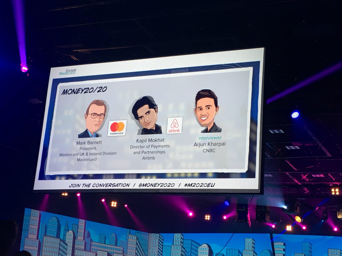 Ripple's tweet photo. "Payments must get faster, more transparent and cheaper" said @Kapilmokhat of @Airbnb earlier today at #M2020EU https://t.co/E7KIQpGaCu